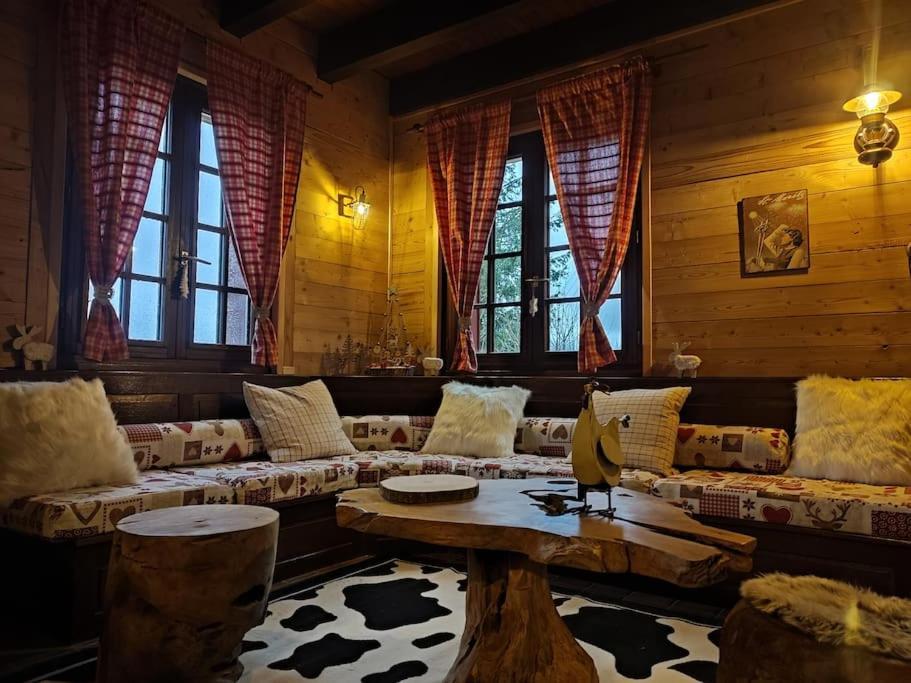Le De Saute / Au Pieds Des Pistes, Sauna Et Vue Imprenable Sur Les Montagnes ! Chalet Bussang