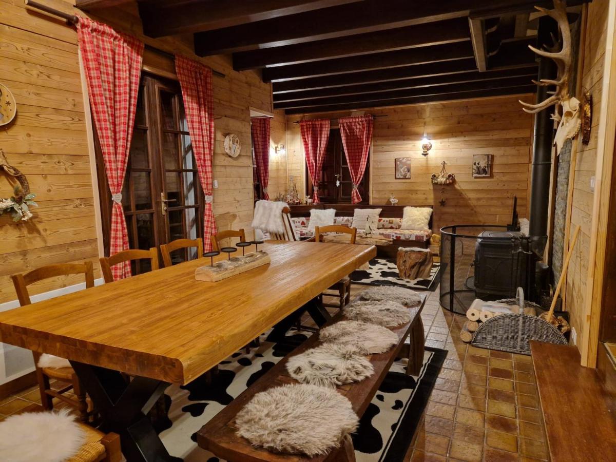 Le De Saute / Au Pieds Des Pistes, Sauna Et Vue Imprenable Sur Les Montagnes ! Chalet